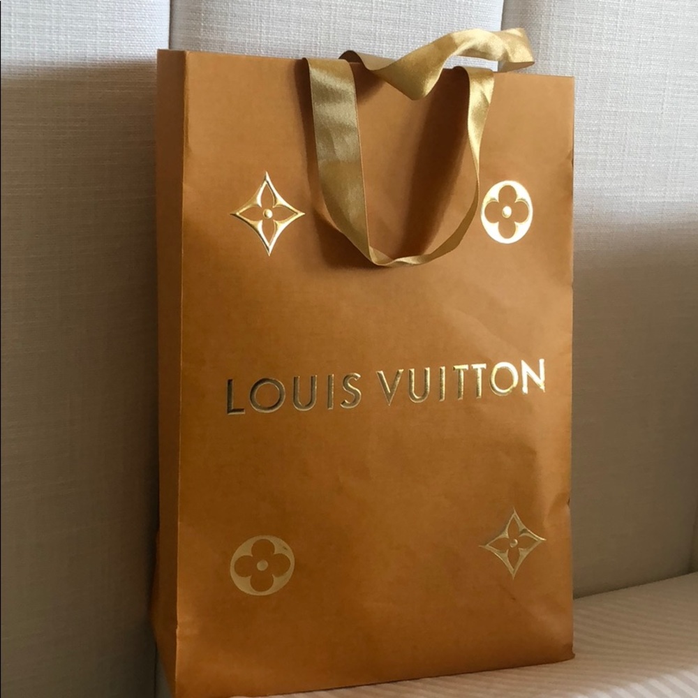 Louis Vuitton shopping bag